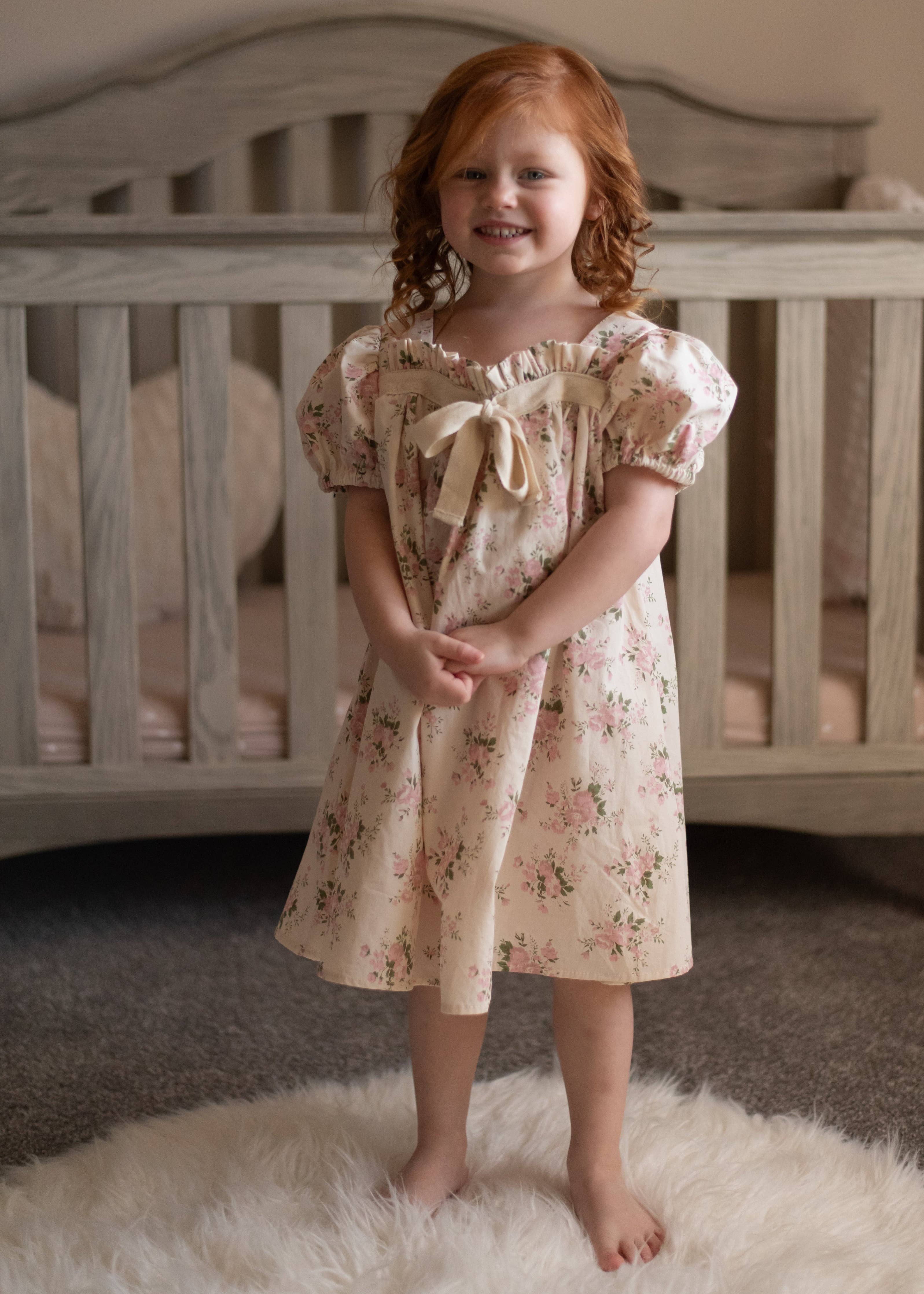 Iris Floral Dress