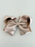 King Satin overlay bow