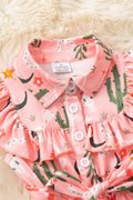 Cactus Bloom Romper