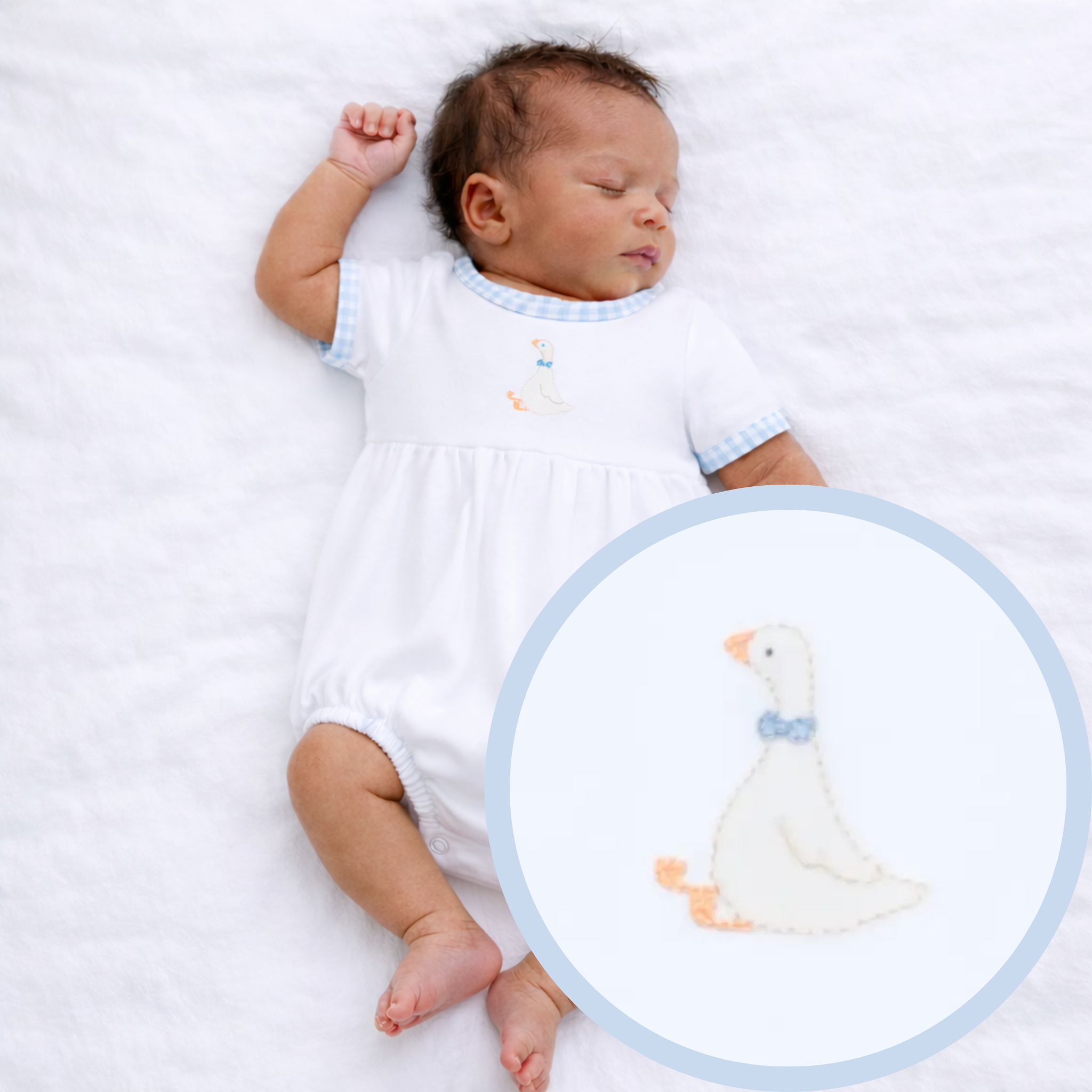 Silly Goose Bubble - Light Blue