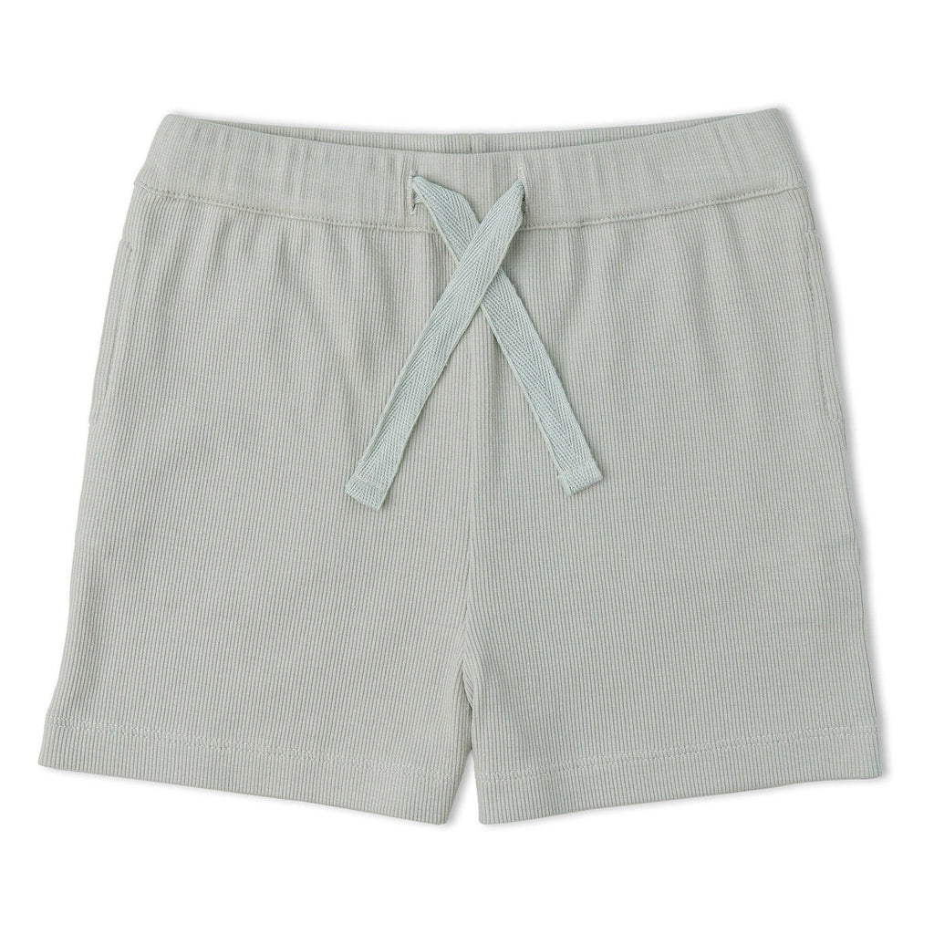 Enrique Stripes Organic Collar Tee & Shorts Set