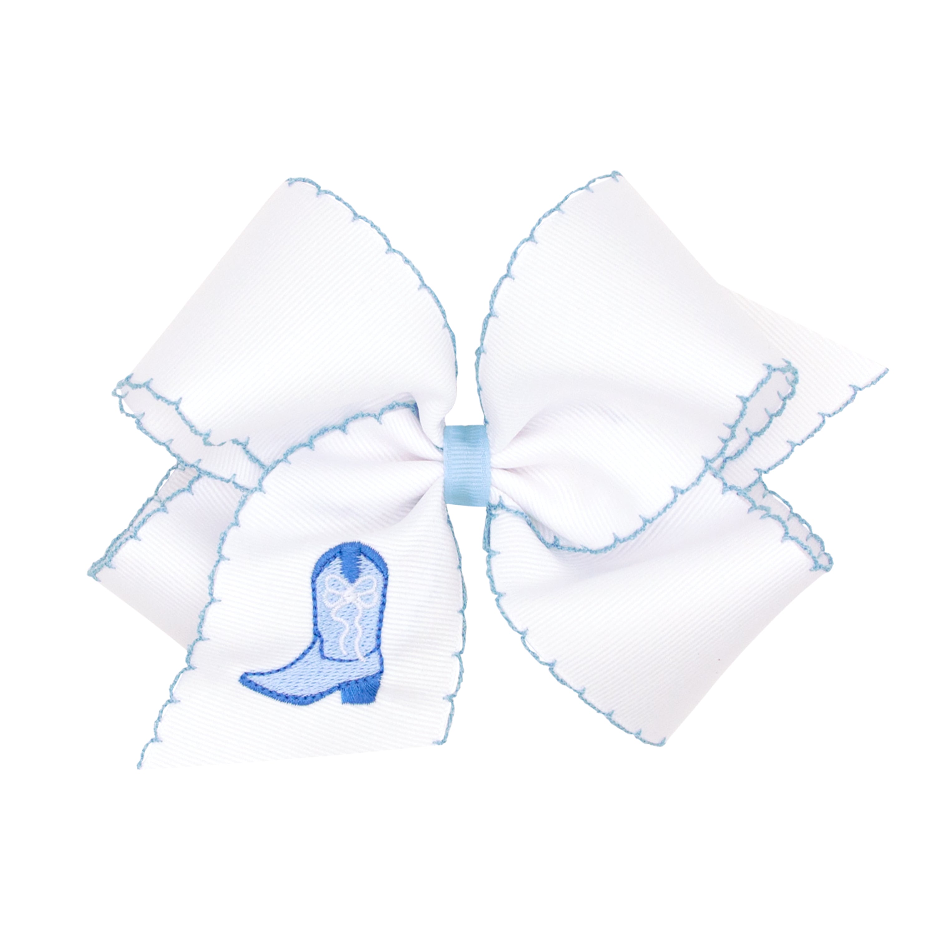 Bow Blue boot