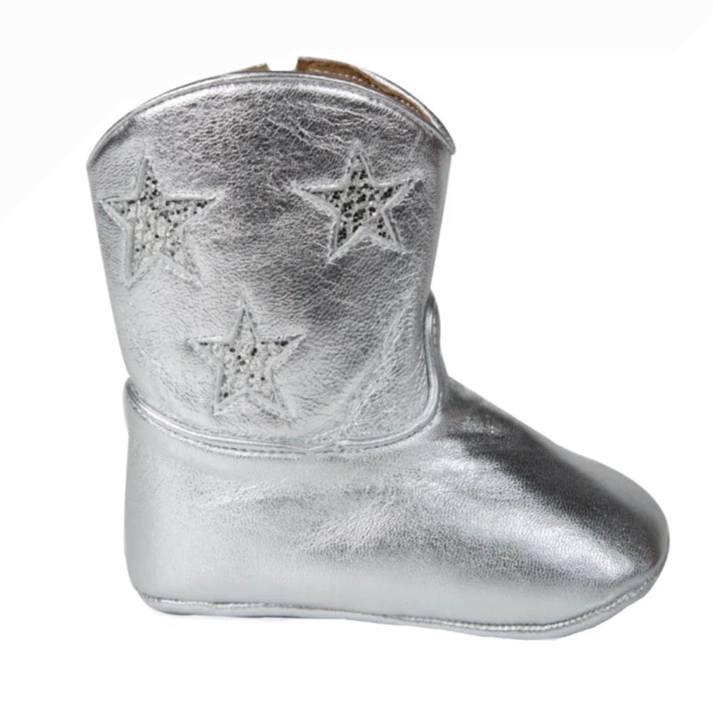 Spark silver shoes