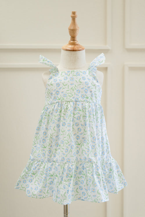 Blue Flower Dress