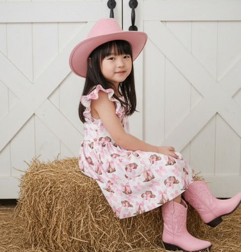 Hats and Bow Dress