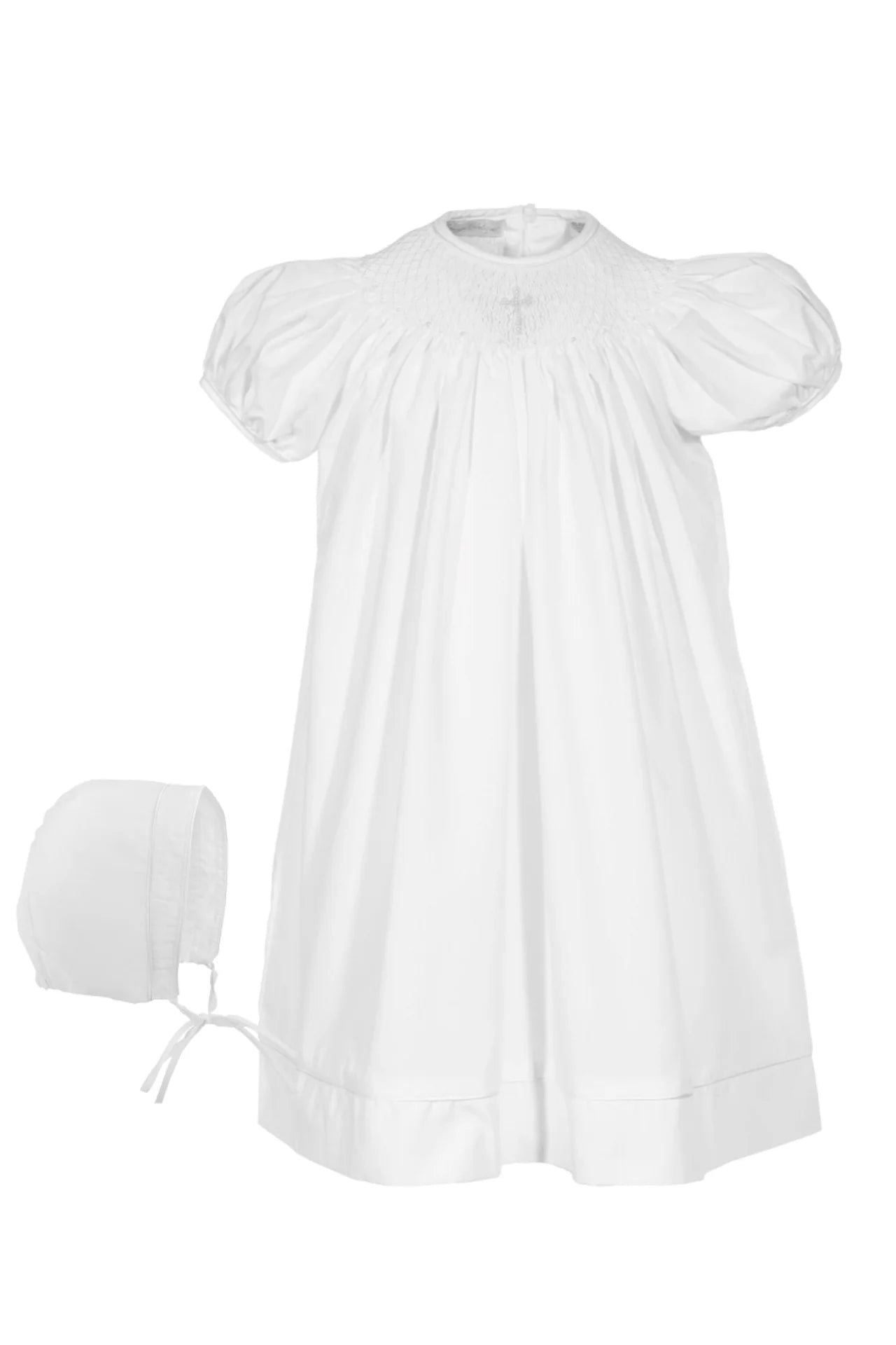 Pearl cross Dress whit Bonnet