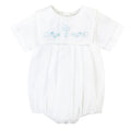 Hand Embroidery Cross Boy whit Bonnet