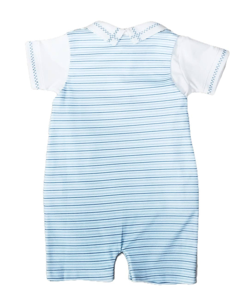Blue Spring Boys Overall 2 Pc Set