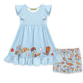 Howdy Boots Dress & Shorts Set