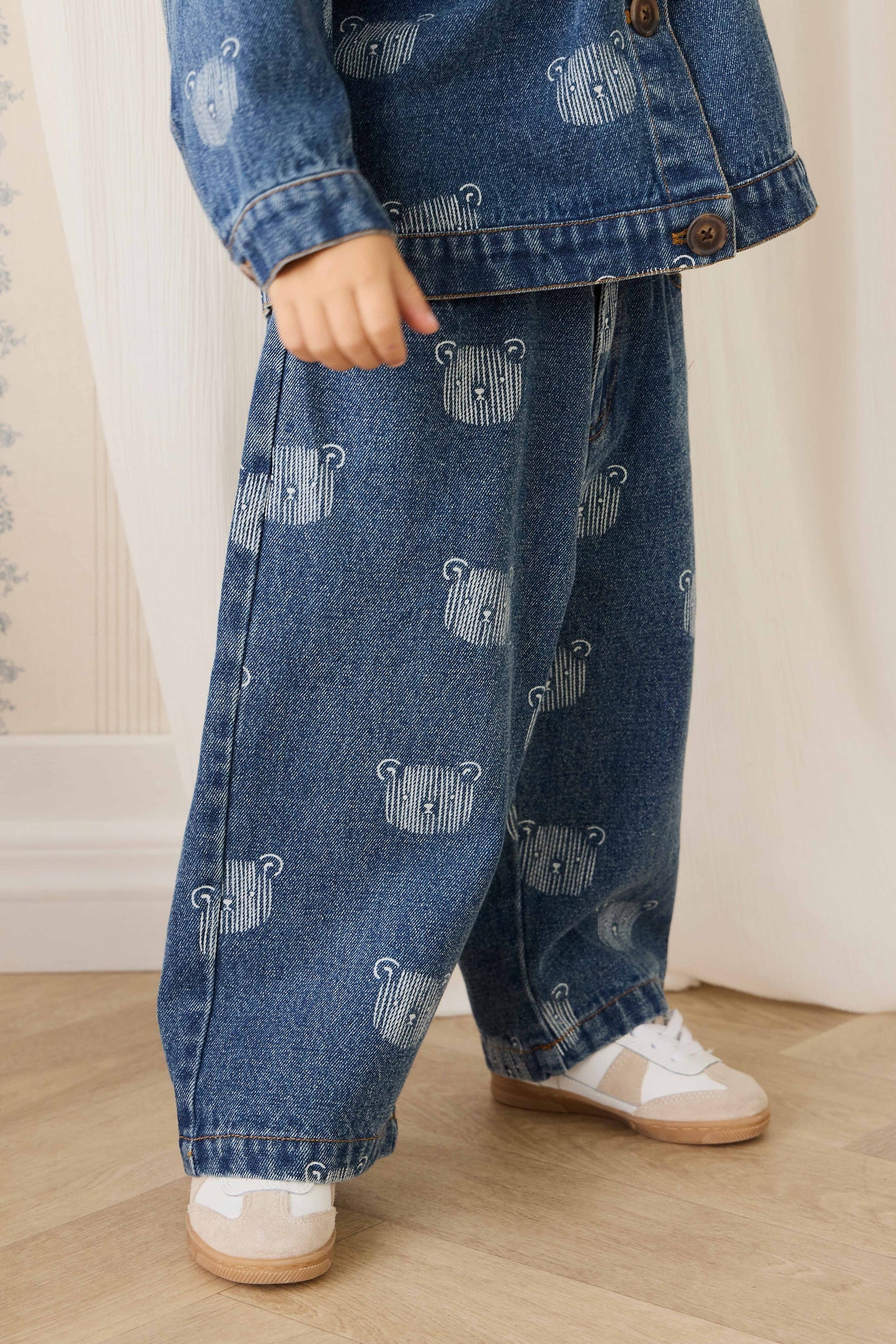Teddy Face Denim