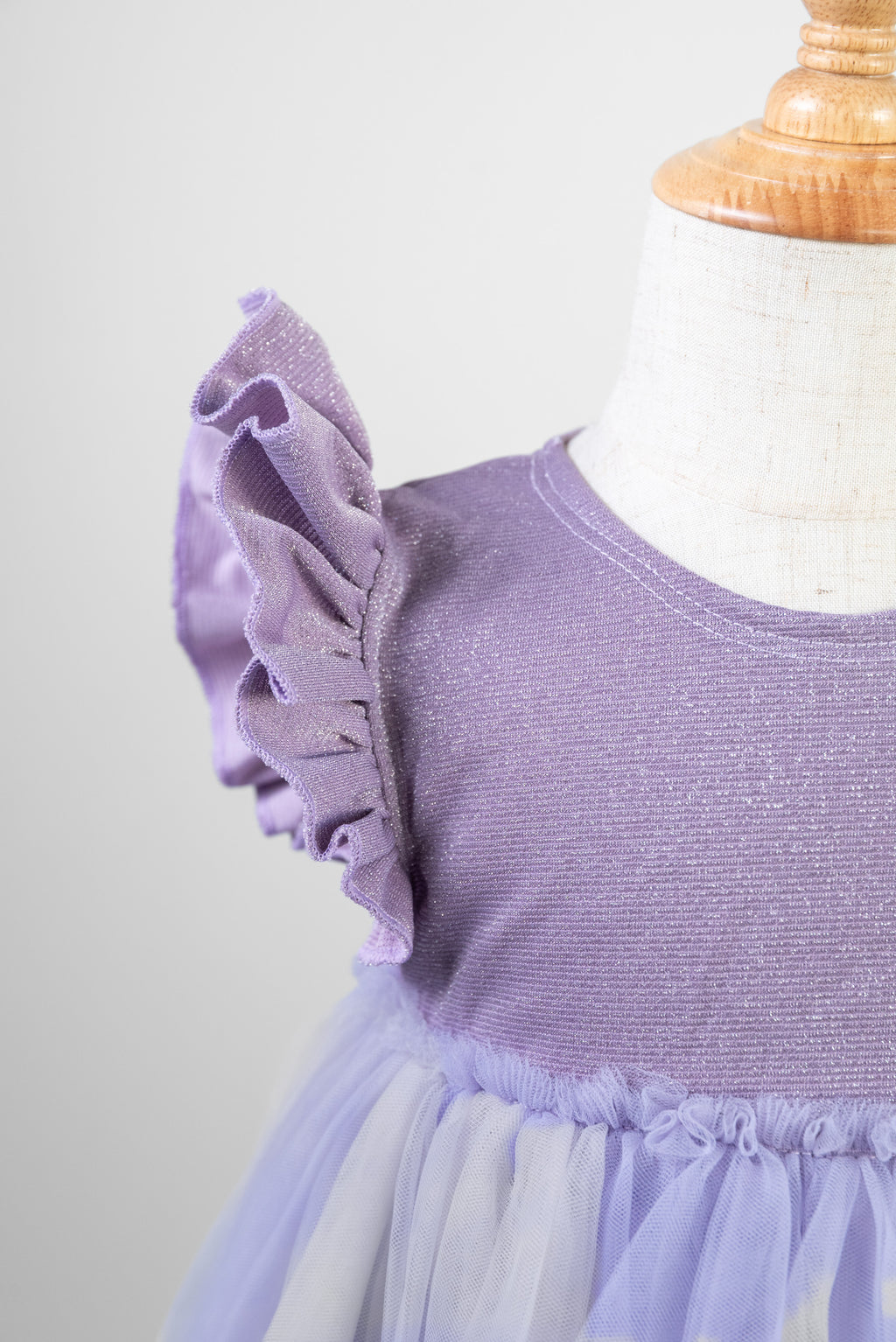 Lavender Sparkle Tulle Dress