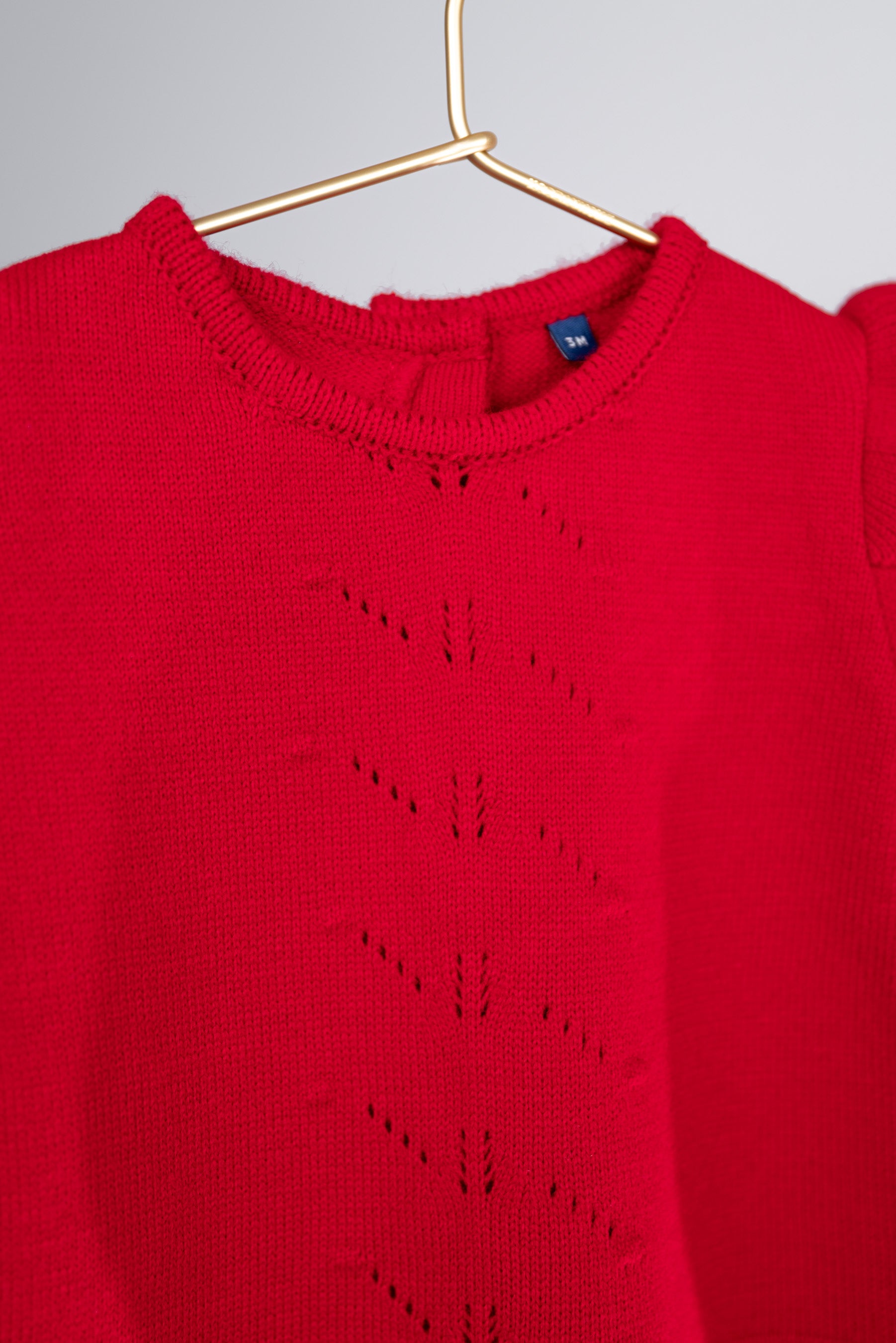 Red Knit Dress
