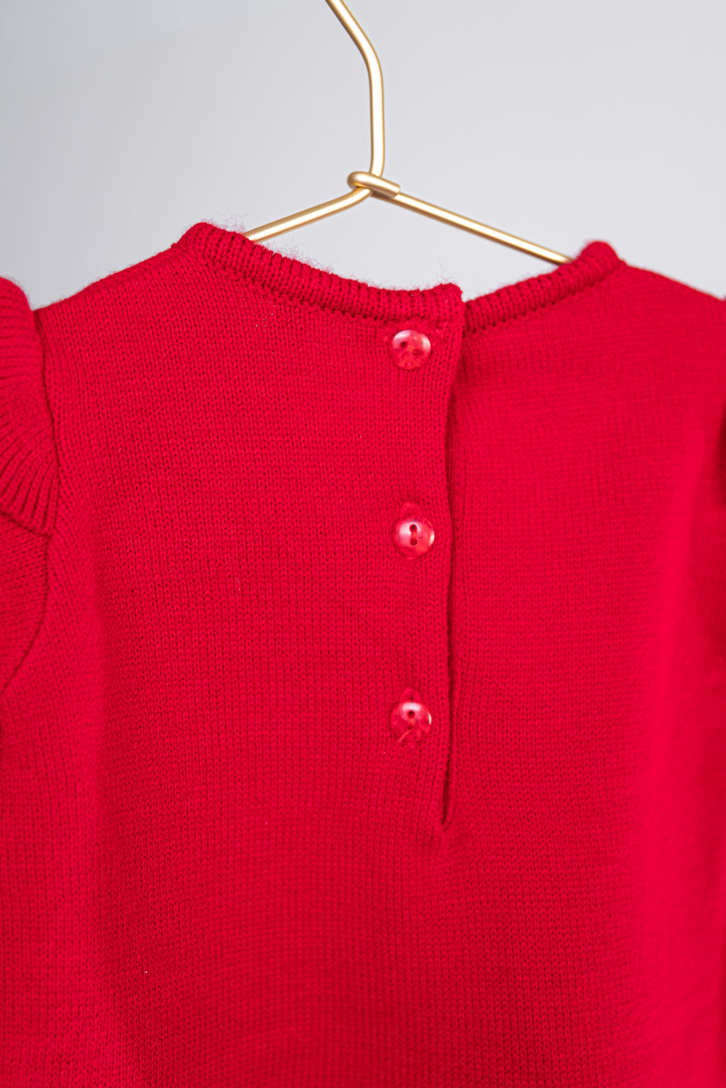 Red Knit Dress