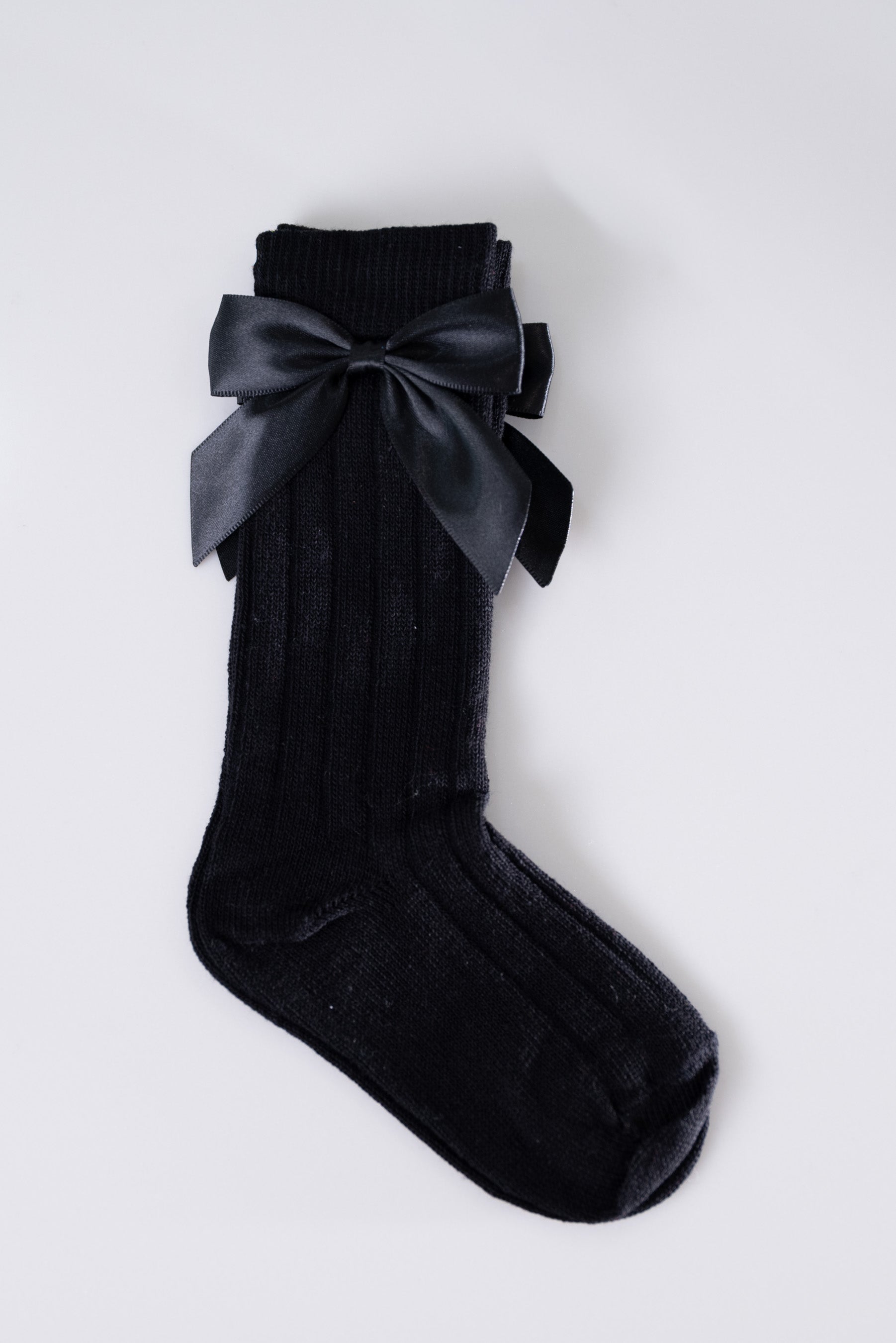 Black Bow Socks