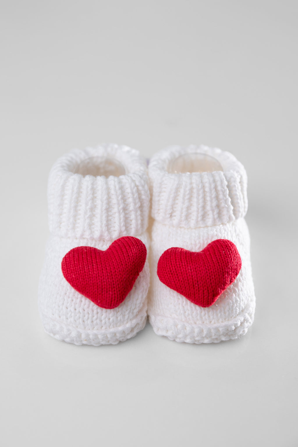 Red heart shoes