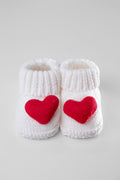 Red heart shoes