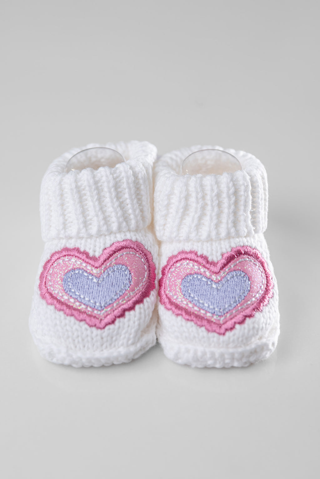Pink heart shoes