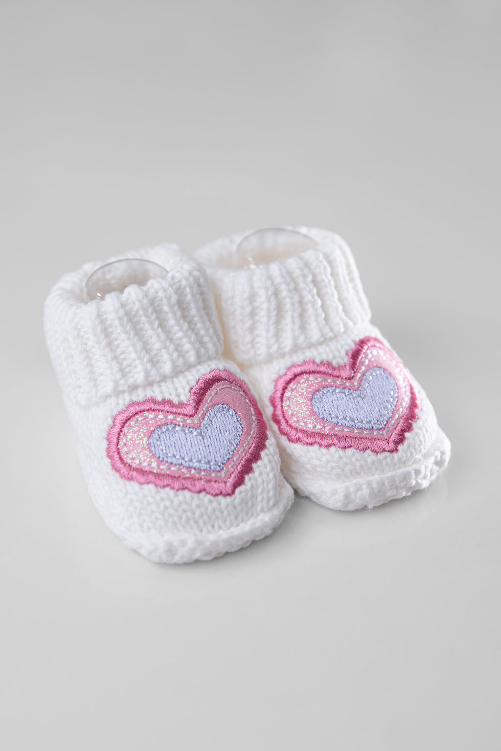 Pink heart shoes
