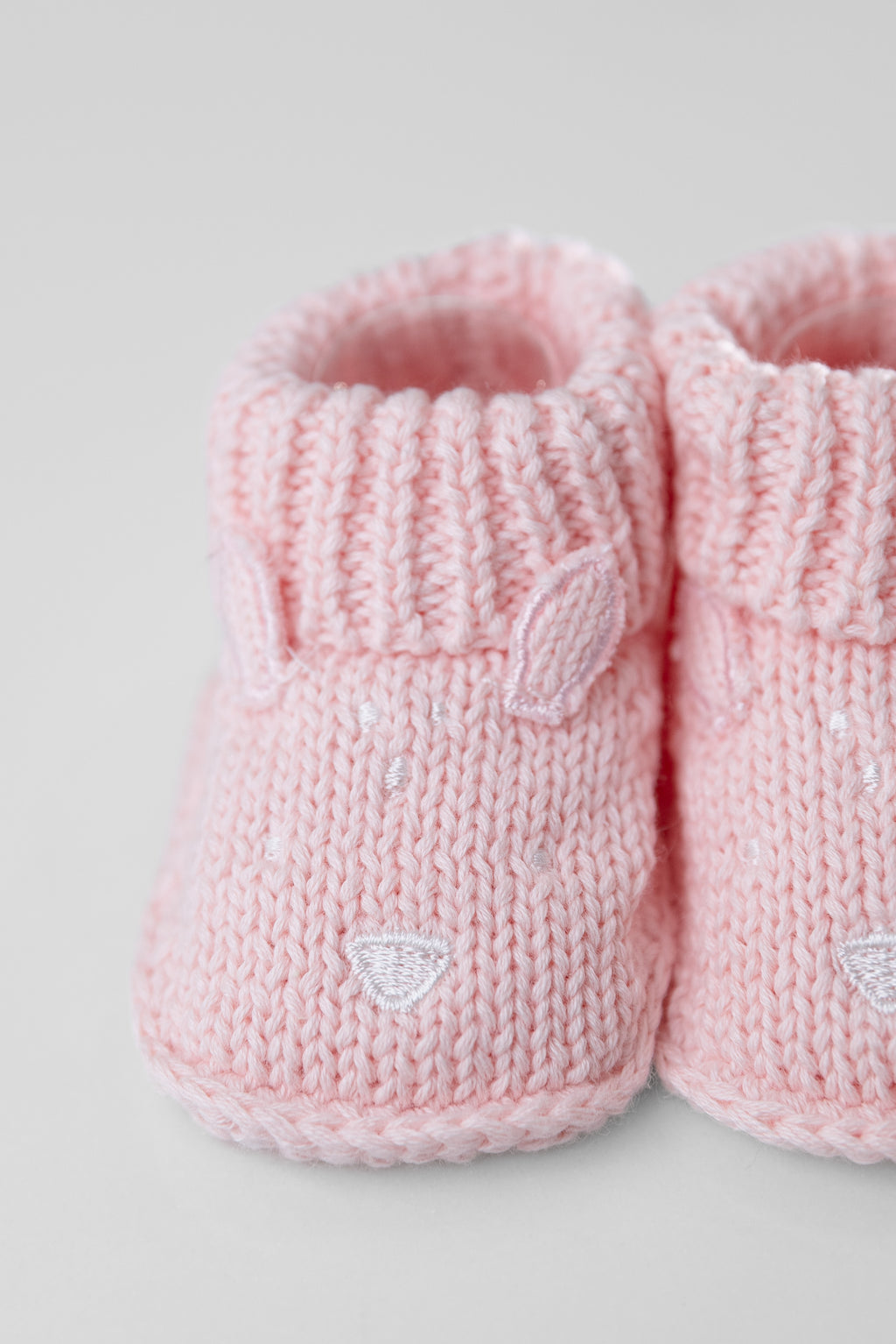 Pink bunny shoes