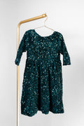 Green Velvet Sequin