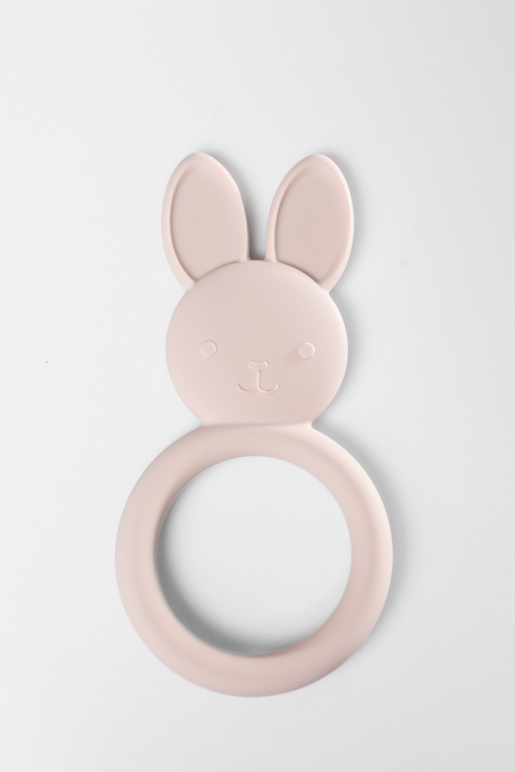 Silicone bunny teething ring