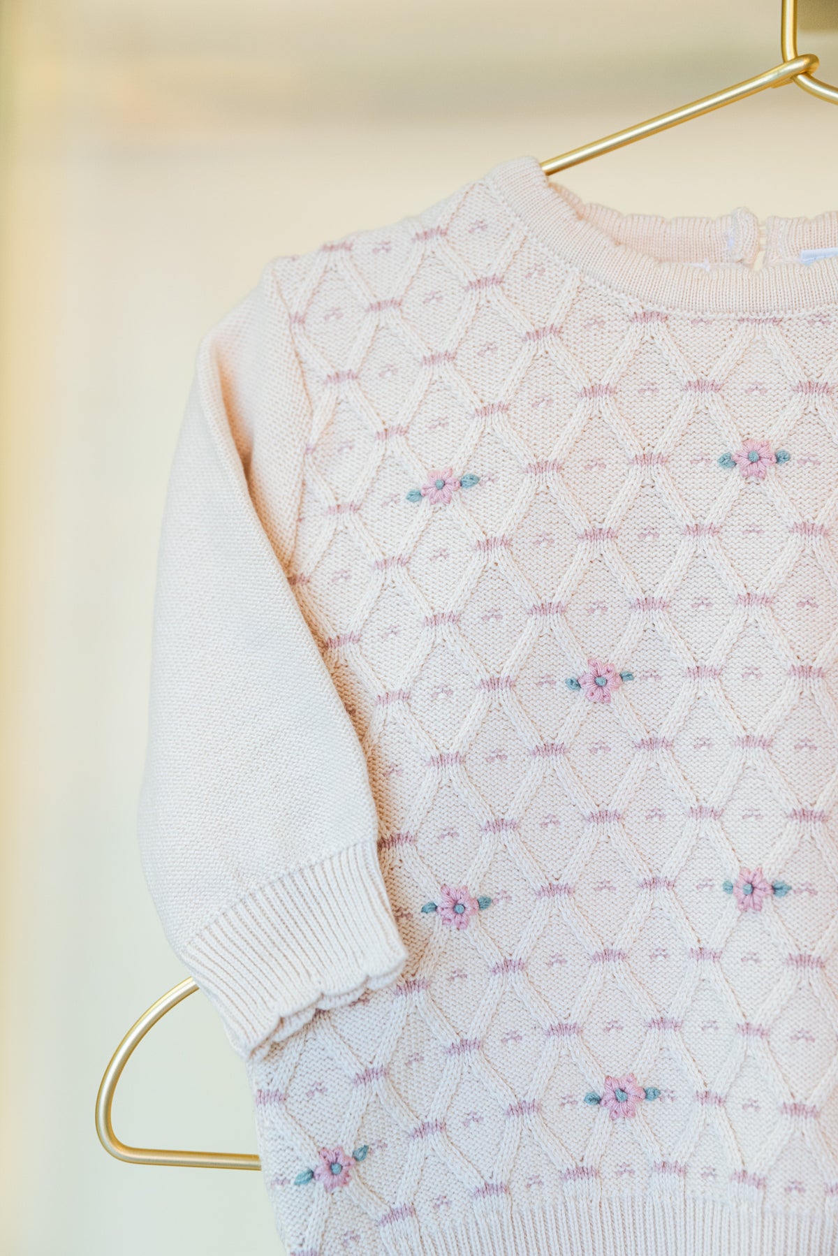 Girls Heirloom Garden Knit Set