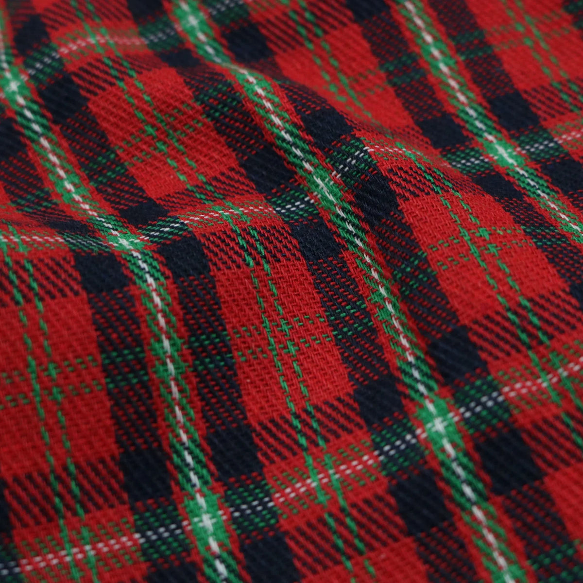 Holiday Plaid Pearl Snap Long