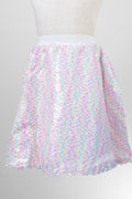 Unicorn flip sequin twirl skort