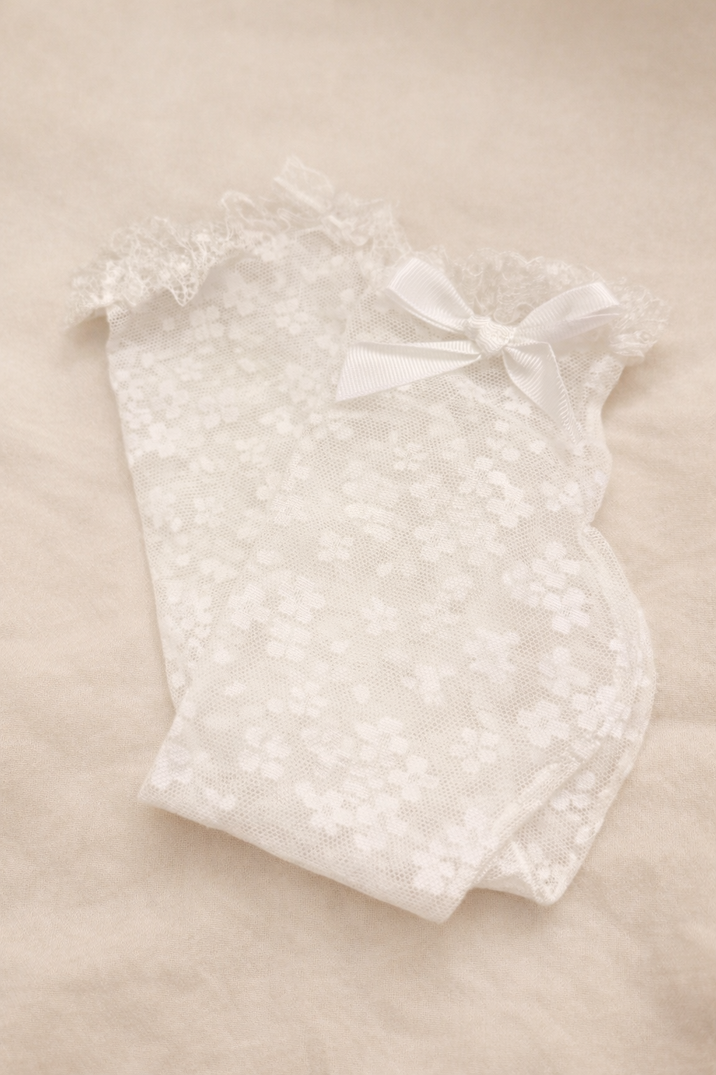 Floral Lace Bow