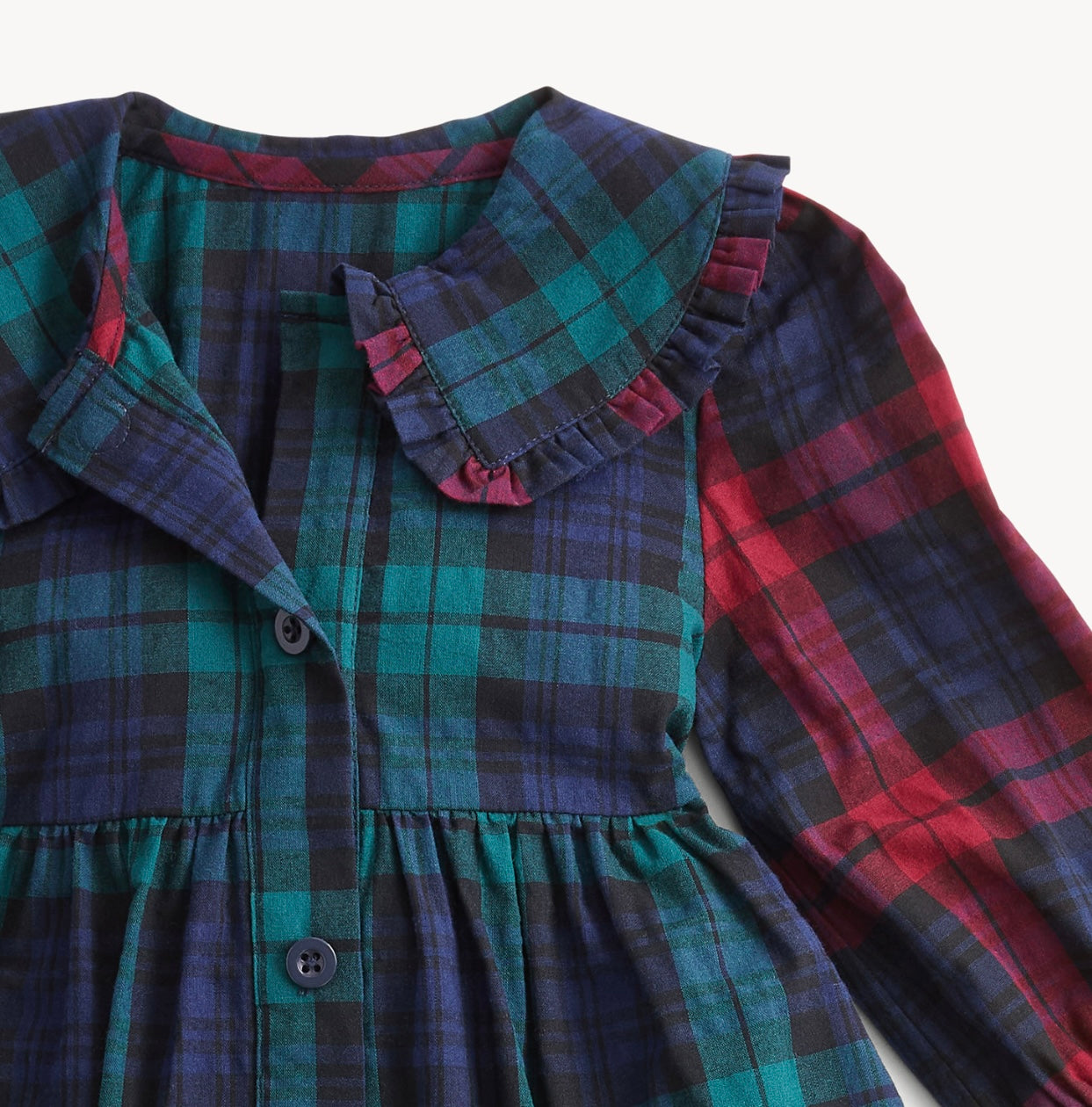 Red Multi Flannel Girl