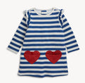 Red Heart pocket Dress