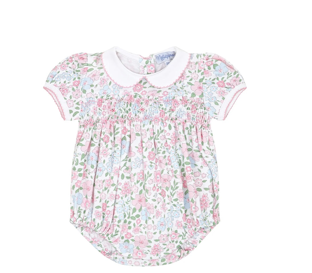 English Garden Smocked Bubble