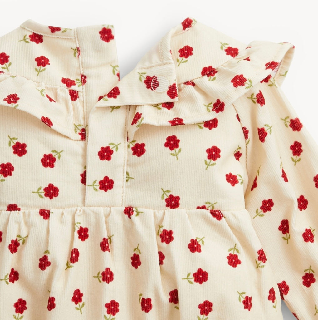 Floral Corduroy Baby