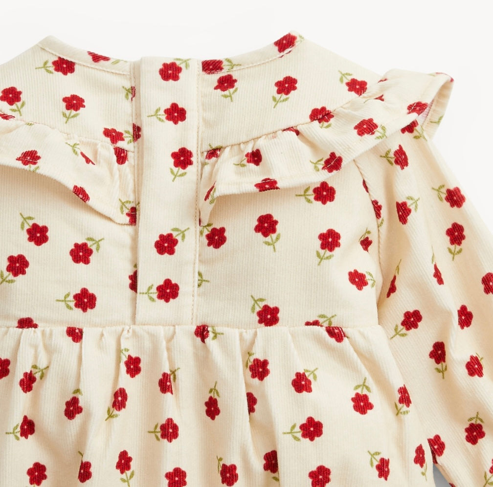 Floral Corduroy Baby