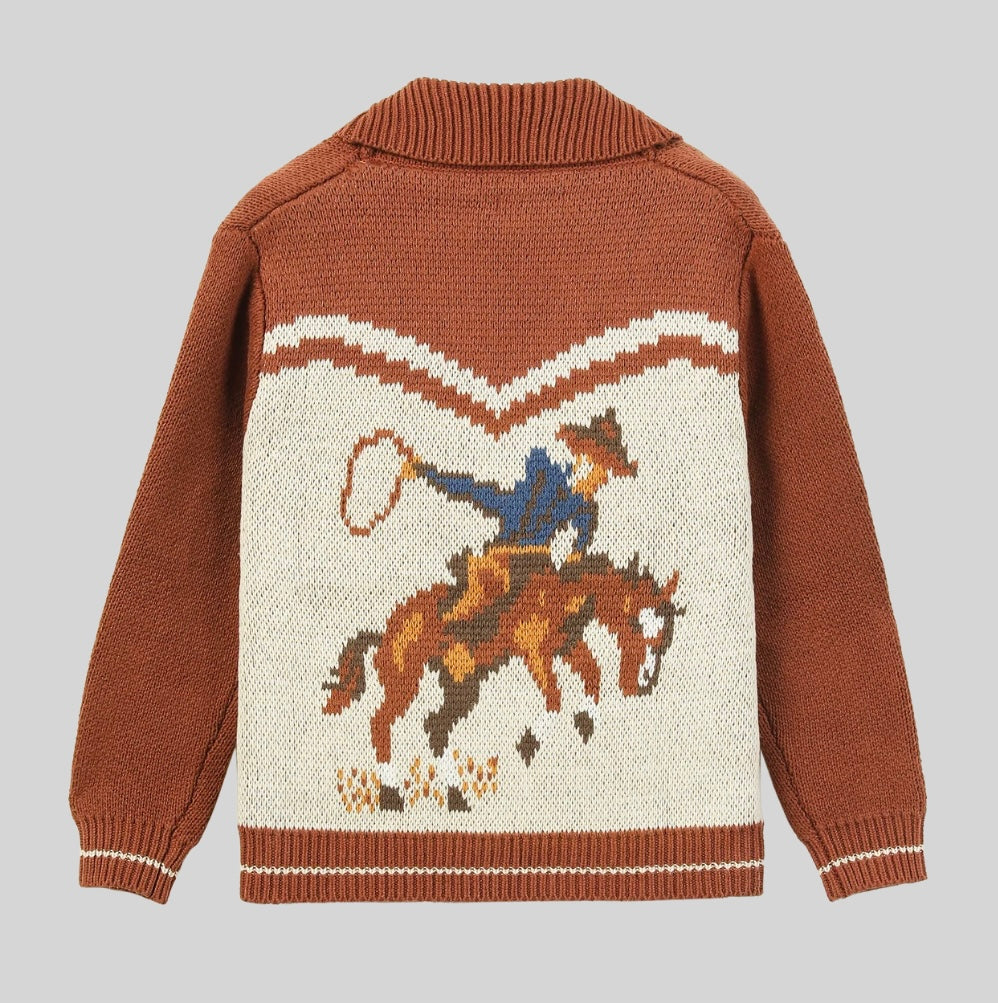 YEEHAW COWBOY CARDIGAN