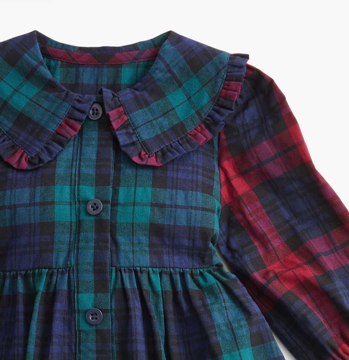 Red Multi Flannel Girl