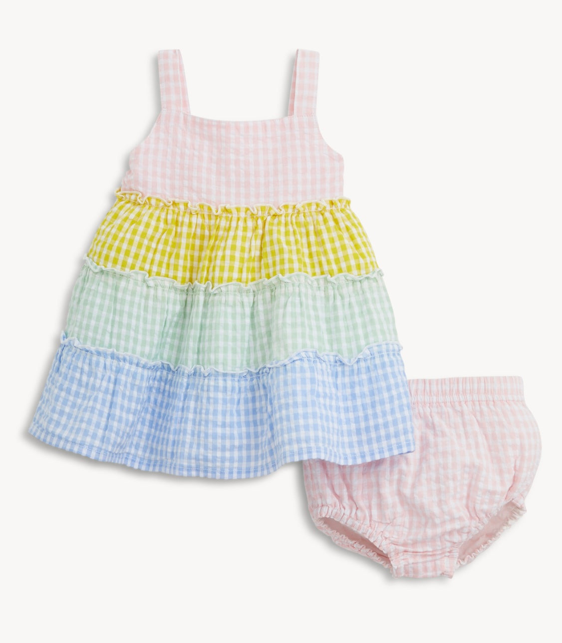 Multicolor Dress w bloomer