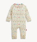 Traditional Christmas Baby Coverall