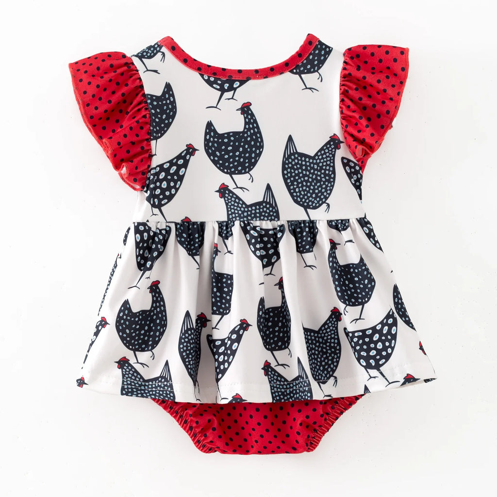 Chickens Romper