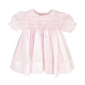 Little Roses Smocked Dress with Lace
