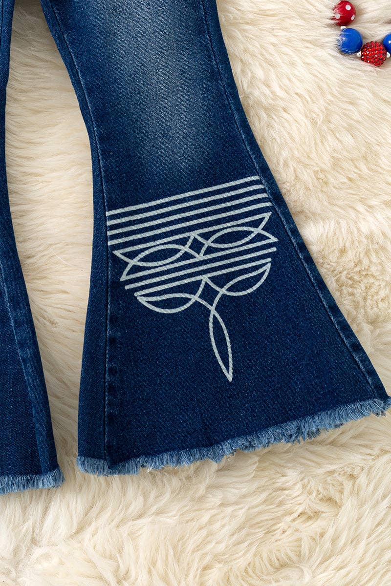 Bluebonnet Flere Denim