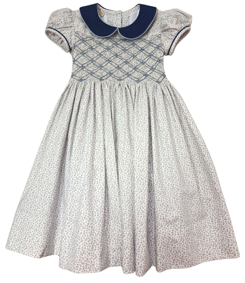 Girl's "Christina Collection" Hand Smocked Dress