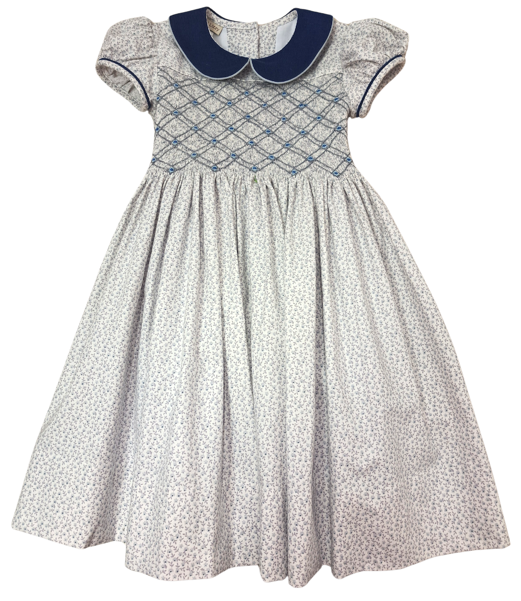 Girl's "Christina Collection" Hand Smocked Dress