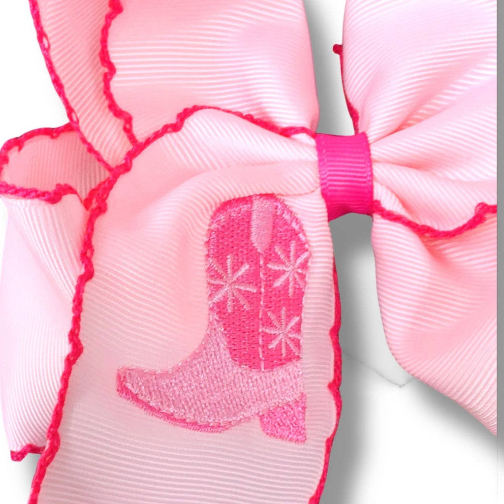 Bow Boot Pink