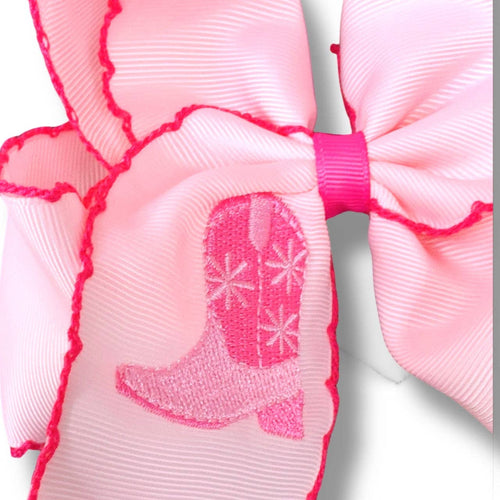 Bow Boot Pink