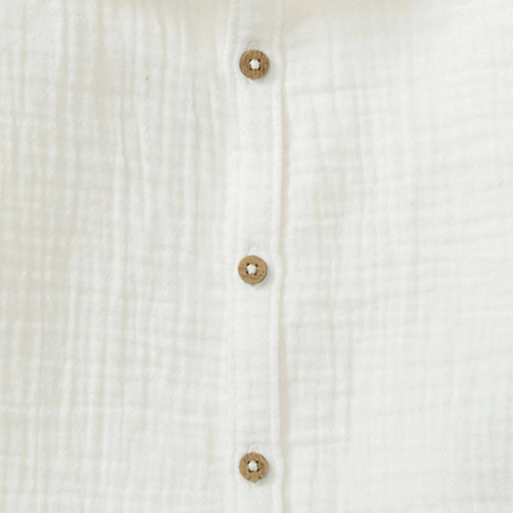 Christian Button Down Boy Shirt & Pants Set