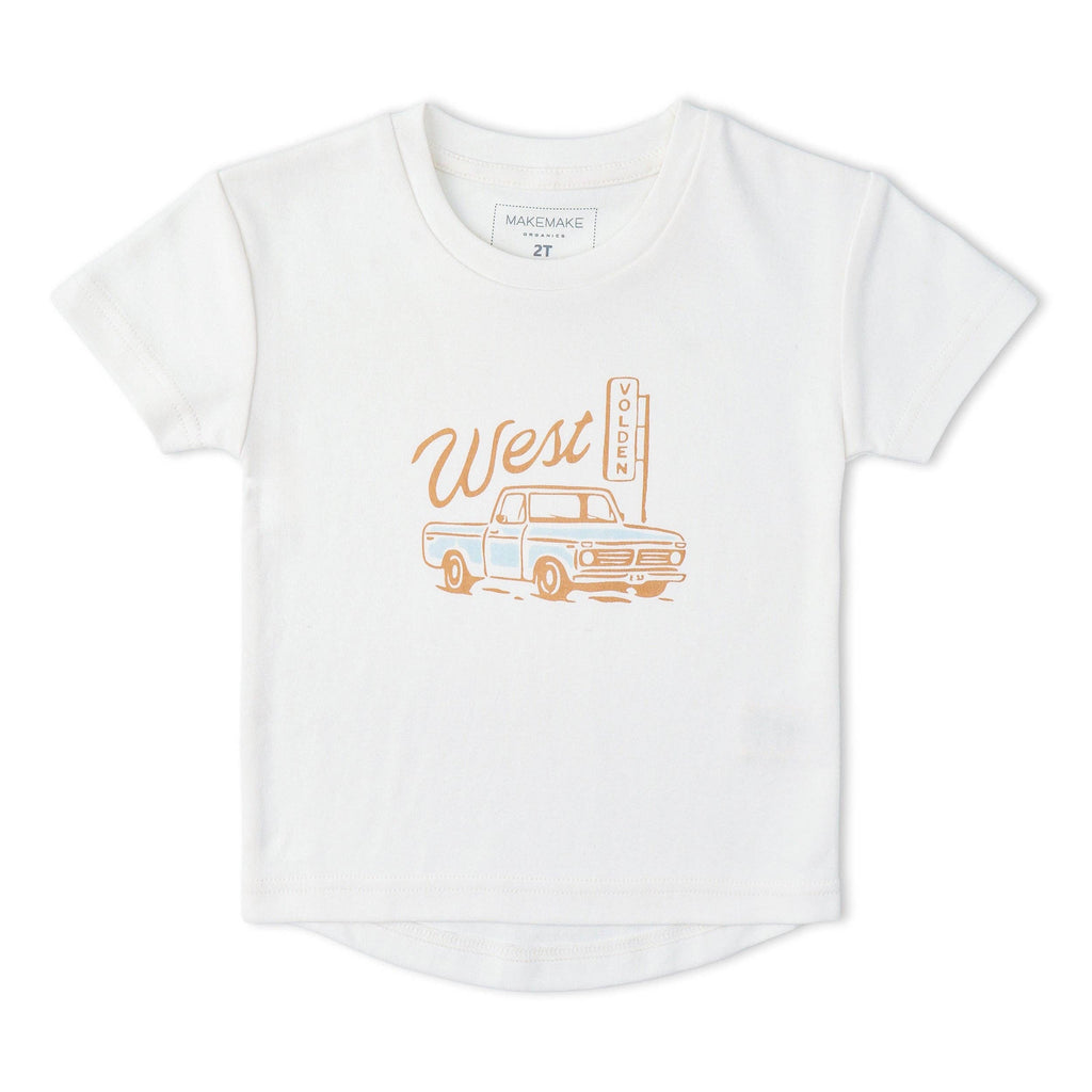 Ford Truck Organic Graphic Tee & Shorts Set