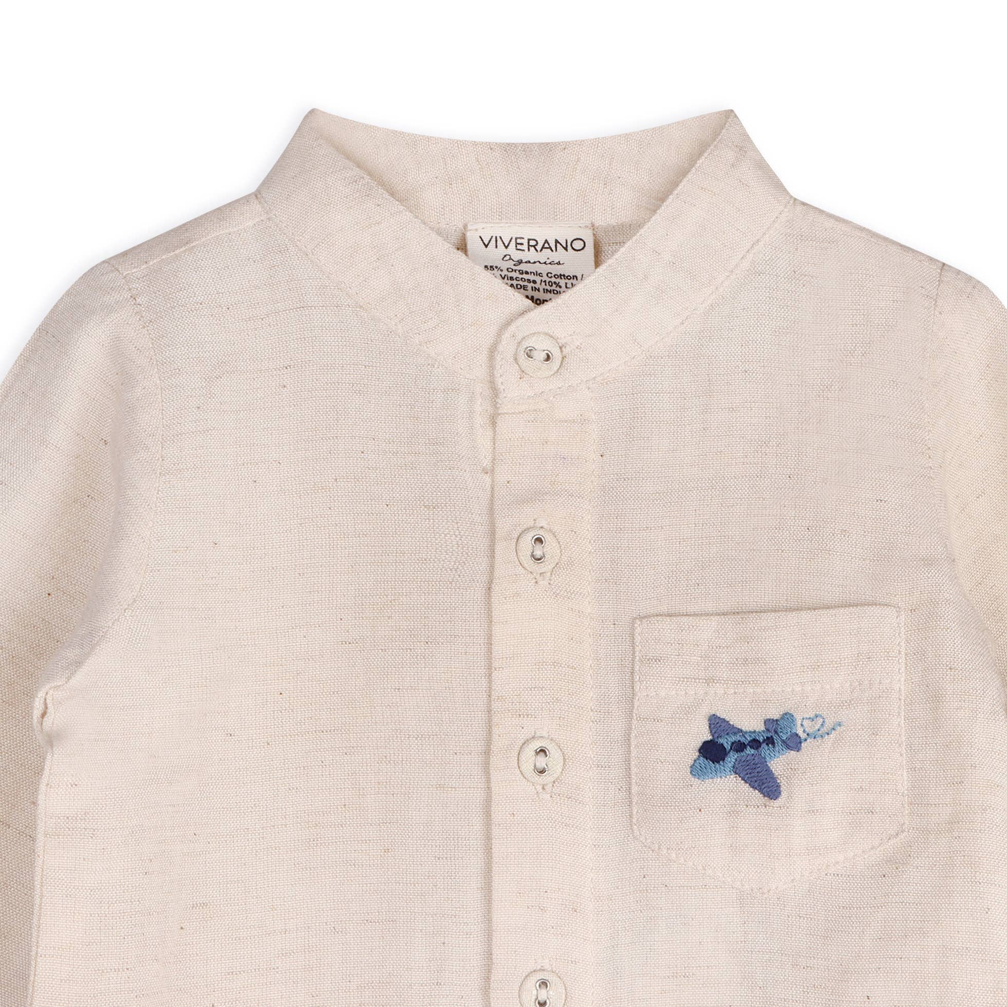 Mini Aviator Baby Shirt (Organic Cotton)