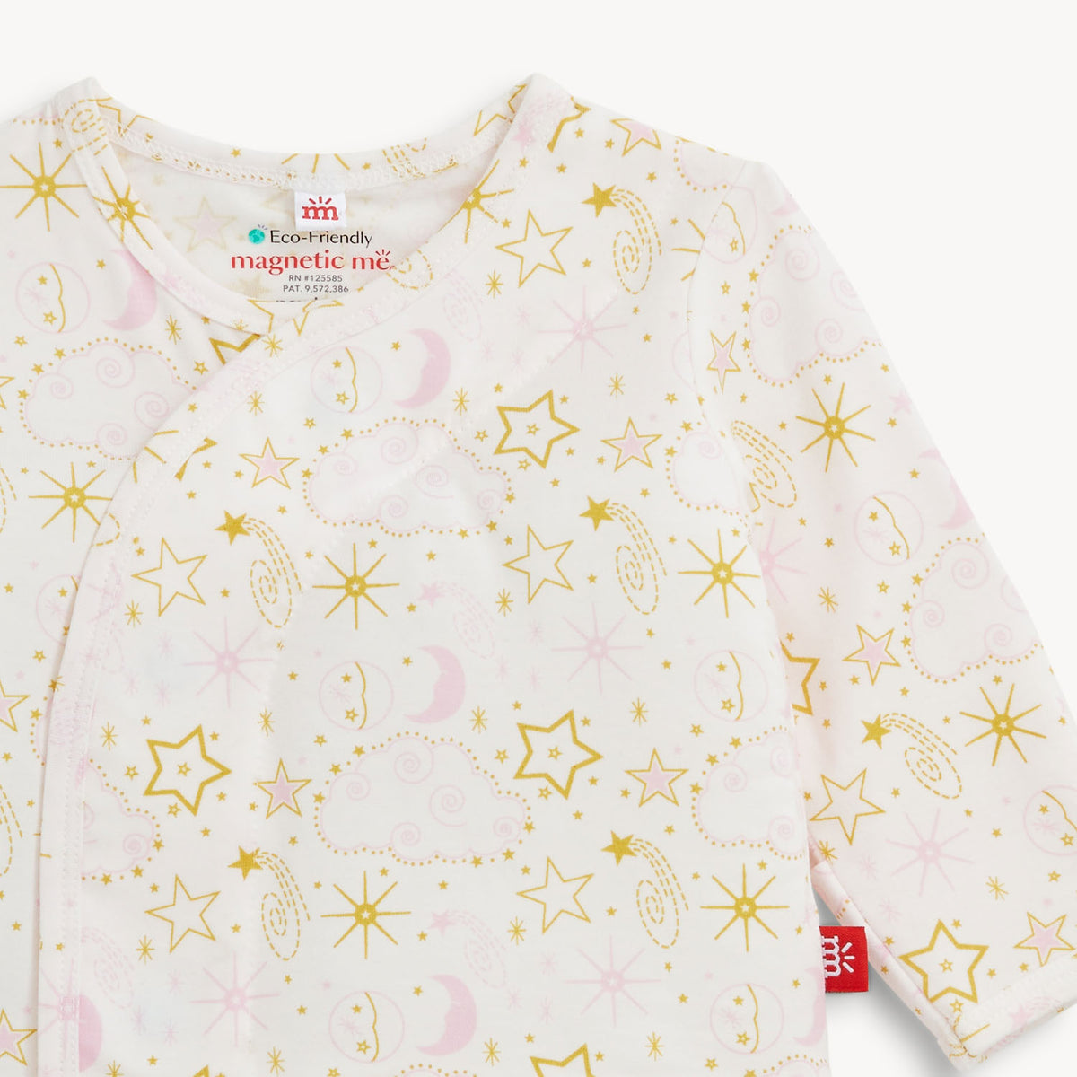Star pink kimono