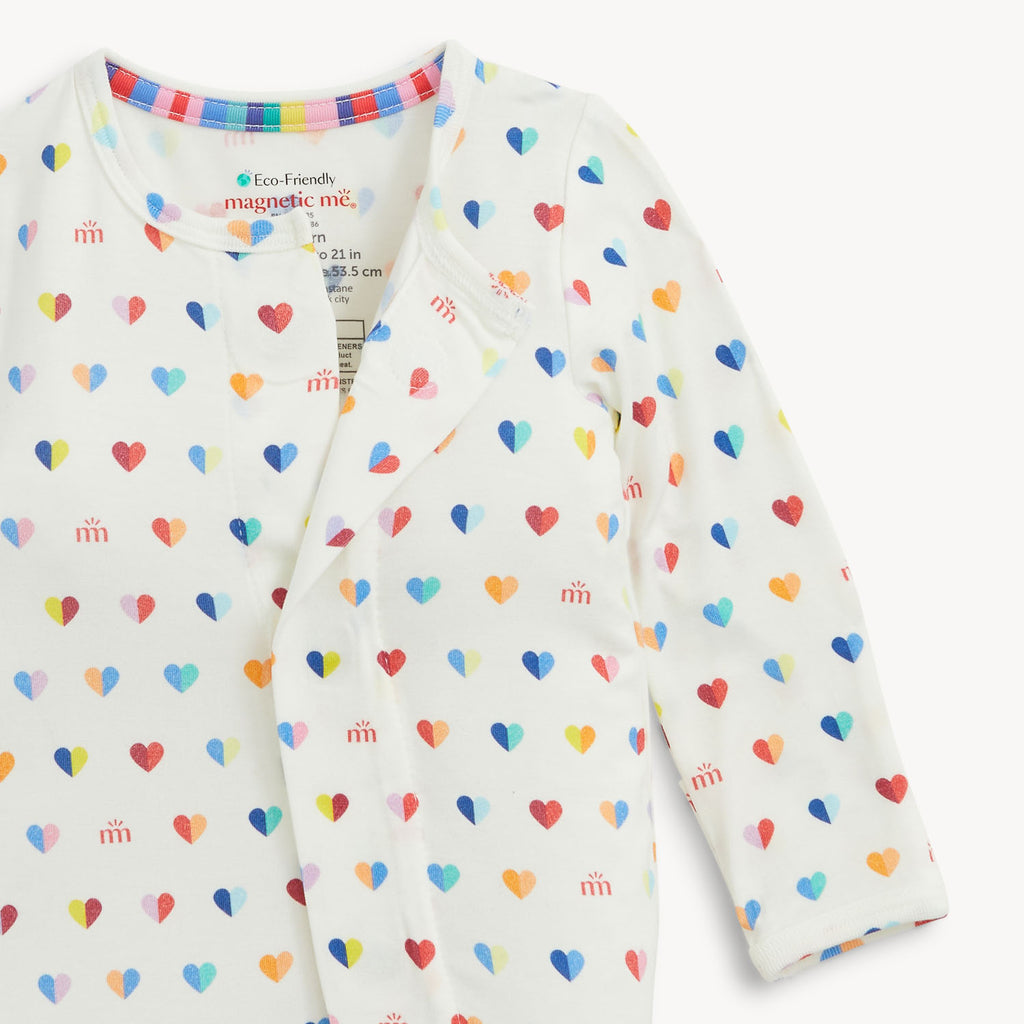 Heart Modal Footie